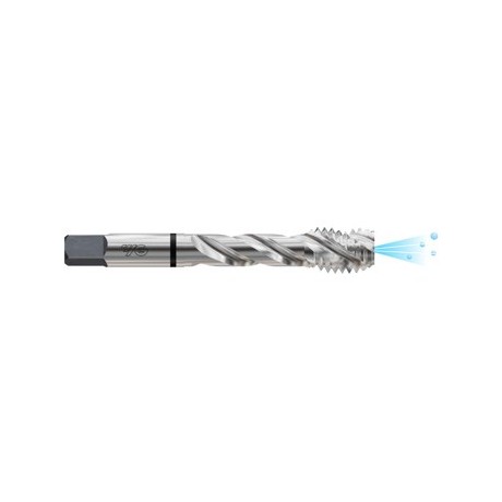 YG1-T6485 - 3/8-16 UNC GH5 - Hss-Ex Combo Modi Spiral Flute Tap Internal Coolant Bright Finish