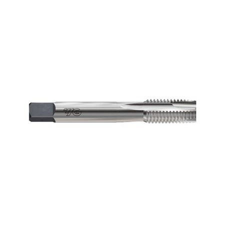 YG1-T7436342 - #10-32UNF H2 63.50L - 2 Flute Hss Spiral Point Bright Finish Screw Thread Insert Tap For General Purpose