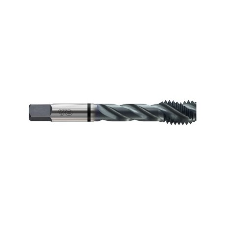 YG1-T7746C - 7/8-9 UNC GH6 - Hss-Ex Combo Modi Spiral Flute Tap Ticn Coated