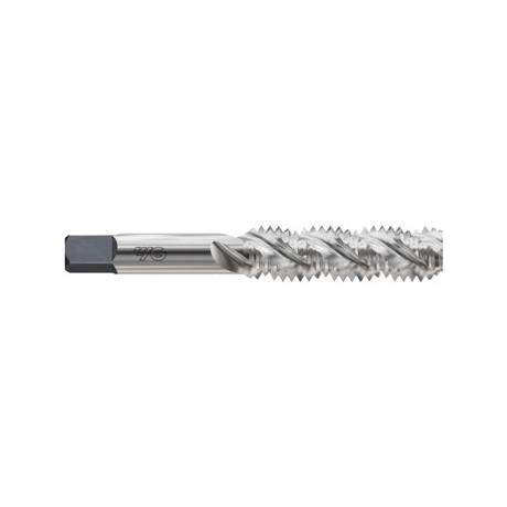YG1-T7A85426 - M10x1.5 D6 74.6L - 3 Flute Hss Spiral Fluted Bottom Bright Finish Tap For General Purpose - Metric