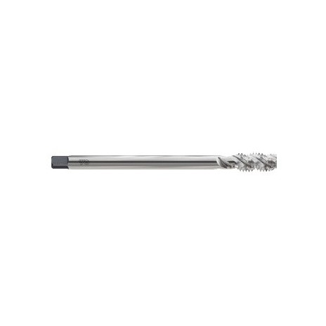 YG1-T7D02283 - #8-32UNC H3 152.4L - 3 Flute Spiral Fluted Bottom 6" Extention Bright Finish Tap