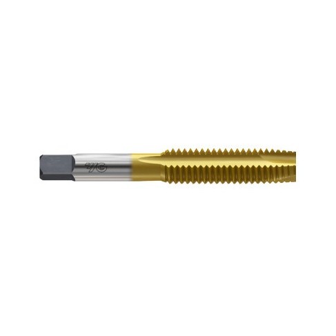 YG1-T8226340 - #10-32UNF +0.005 60.4L - 2 Flute Hss Spiral Pointed Plug Style Oversize Tin Coated Tap