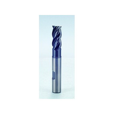 YG1-UGMF73909 - 3/4 x 3/4 x 1 x 3 x 6 - V7 Plus A 4 Flute Multiple Helix Extended Neck Flat Shank End Mill