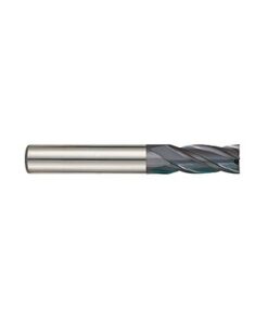 YG1-UGMF89036 - 9/16 x 9/16 x 1-1/4 x 3-1/2 - 4 Flute Square 30 Degree Helix Y- Coating Carbide End Mill
