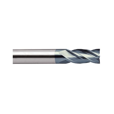 YG1-UGMGF58012 - 3/16 x 3/16 x 3/4 x 2-1/2 - 4 Flute Square 30 Degree Helix Long Length Y- Coating Carbide End Mill