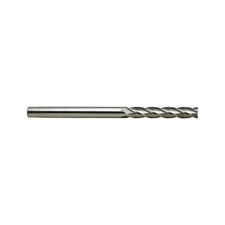 YG1-UGMGF59024 - 3/8 x 3/8 x 1-3/4 x 4 - 4 Flute Square 30 Degree Helix Extra Long Length Y- Coating Carbide End Mill