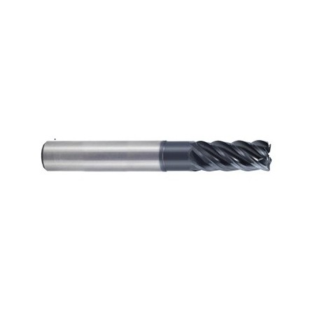 YG1-UGMH06915 - 5/8 x 5/8 x 3/4 x 4-1/8 x 6 - Titanox-Power 5 Flute Square Extended Neck End Mill