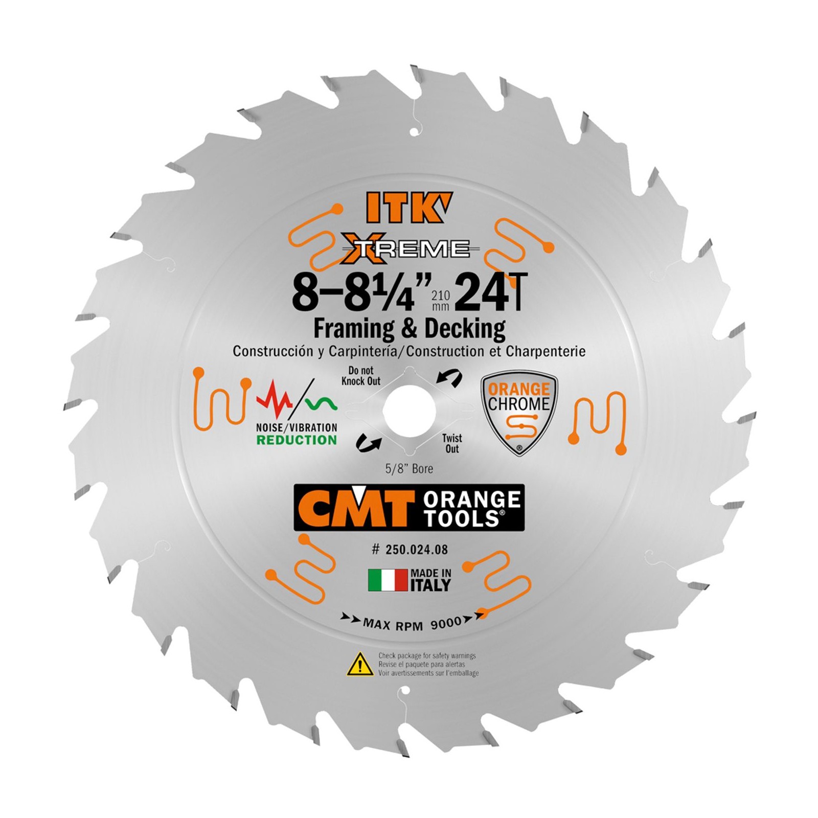 CMT 250.024.07 - ITK FRAMING/DECKING 7-1/4"x24x5/8" (Clamshell)