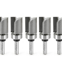 Amana 45464-5 5 PC PLUNGE 3/4 DIA X1/4 SHANK