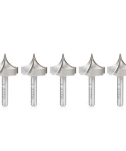 Amana 56144-5 5PC POINT/ROUNDOVER1/2Rx1/4SHK