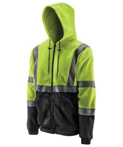 LIFT Viz-Pro Hoodie (Hi-Viz/Black)