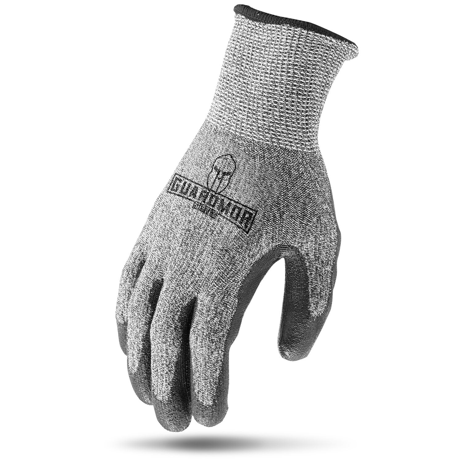 CUT RESISTANT W/PU PALM 13g Glassfiber Knit Glove with PU Palm - X-LRG