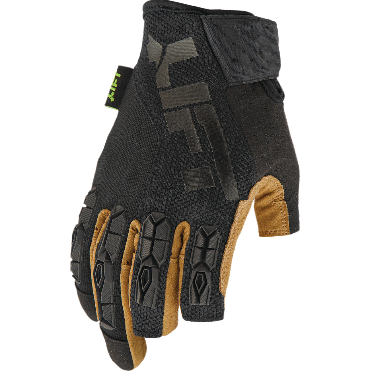 FRAMED Glove (Brown/Black)- Fingerless TIM™