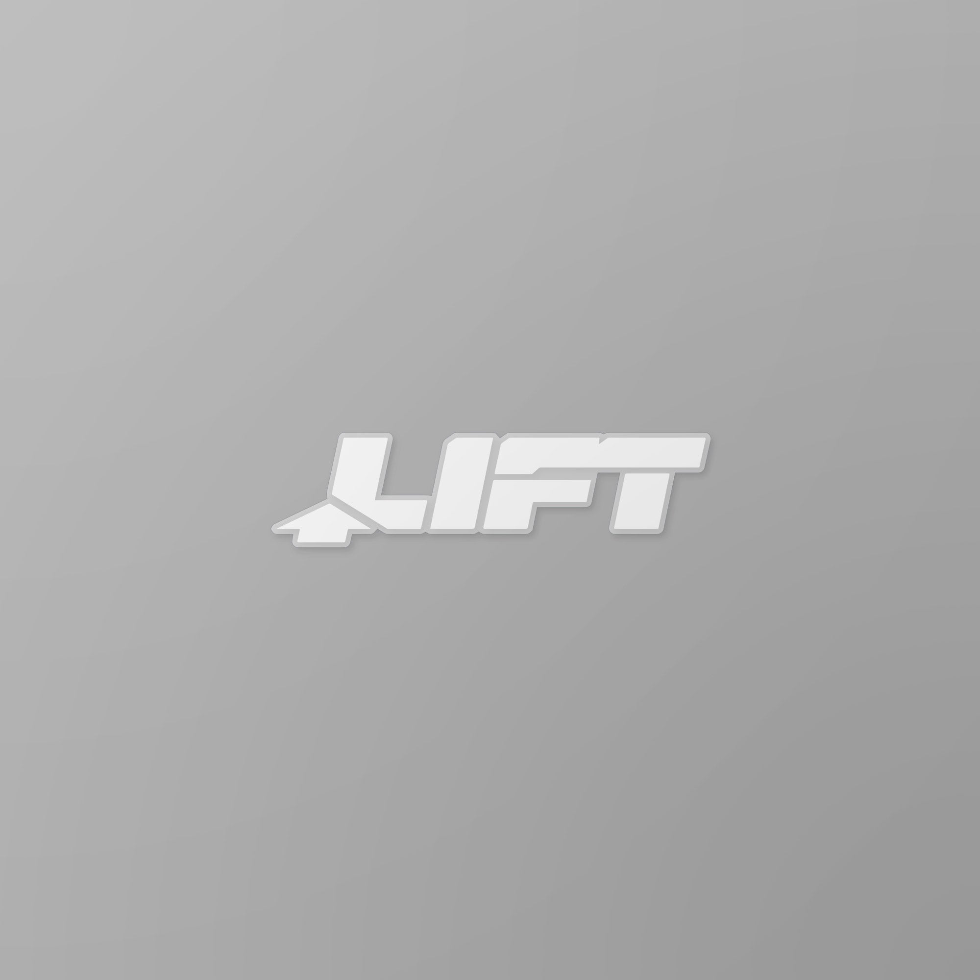 LIFT 3" STICKER WHT - INDIVIDUAL