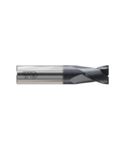 YG1-E5H80002 - 1/32 x 1/8 x 1/16 x 1-1/2 - Ygbasix Carbide 2 Flutes  30Deg. Helix Stub Length E/M Uncoated