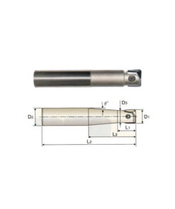 YG1-ZRS2300 - 30 x 29 x 27 x 100 x 220 - I-Xmill Intermediate Straight Neck Corner Radius Holder