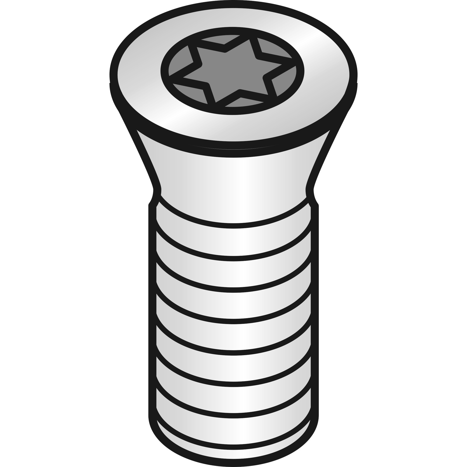 LMT 7020096 - M4 XCHANGE CLAMPING SCREW 15IP