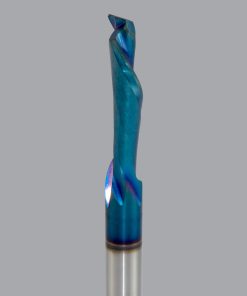 Onsrud 60-152PLR - Solid Carbide router, 1 flute, compression, Polaris coated