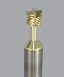 Onsrud 34-111 Soild Carbide 4FL 453/1000 x 19/50 x 3 OAL For Honeycomb Panel, 1/2 Shank, ZrN Coated