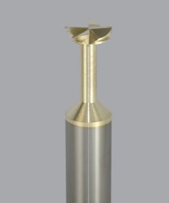 Onsrud 34-115 Soild Carbide 4FL 1/2 x 13/100 x 3 OAL For Honeycomb Panel, 1/2 Shank, ZrN Coated