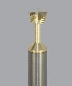 Onsrud 34-117 Soild Carbide 4FL 1/2 x 1/4 x 3 OAL For Honeycomb Panel, 1/2 Shank, ZrN Coated