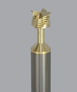 Onsrud 34-119 Soild Carbide 4FL 1/2 x 19/50 x 3 OAL For Honeycomb Panel, 1/2 Shank, ZrN Coated
