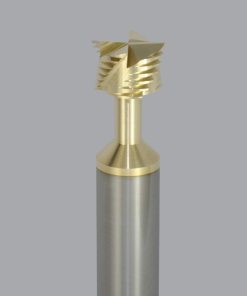 Onsrud 34-127 Soild Carbide 4FL 563/1000 x 19/50 x 3 OAL For Honeycomb Panel, 1/2 Shank, ZrN Coated