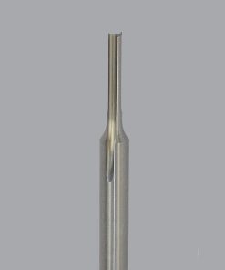 Onsrud 56-614 Solid Carbide router 2FL 1/8 x 5/8 x 4 OAL For Soft Plastic, Hard Plastic, 1/4 Shank
