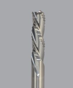Onsrud 60-018 Solid Carbide rougher router 3FL 3/4 x 1-5/8 x 4 OAL For Soft Wood, Hard Wood, Wood Composites, Hard Plastic, Soft Plastic, 3/4 Shank