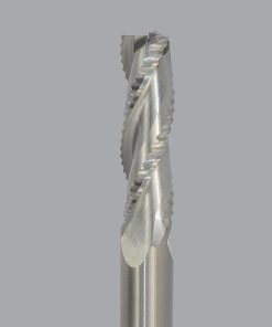 Onsrud 60-019 Solid Carbide rougher router 3FL 3/4 x 2-1/8 x 5 OAL For Soft Wood, Hard Wood, Wood Composites, Hard Plastic, Soft Plastic, 3/4 Shank