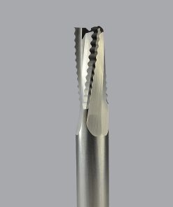 Onsrud 60-037 Solid Carbide rougher router 3FL 3/8 x 1-1/8 x 3-1/2 OAL For Soft Wood, Hard Wood, Wood Composites, Hard Plastic, Soft Plastic, 3/8 Shank