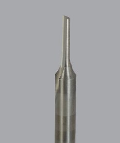 Onsrud 61-040 Solid Carbide router 1FL 1/8 x 1/2 x 2 OAL For Soft Wood, Aluminum Sheet, 1/4 Shank