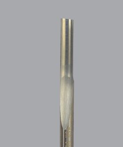 Onsrud 61-044 Solid Carbide router 1FL 1/8 x 1/2 x 2 OAL For Soft Plastic, Hard Plastic, 1/8 Shank