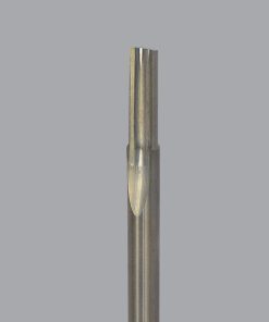 Onsrud 61-083L Solid Carbide router 1FL 1/4 x 3/4 x 3-1/4 OAL For Soft Plastic, Hard Plastic, 1/4 Shank