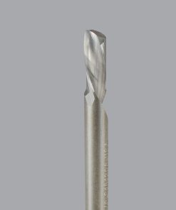 Onsrud 62-604 Solid Carbide router 1FL 1/8 x 1/4 x 1-1/2 OAL For Aluminum Sheet, Aluminum Plate, 1/8 Shank