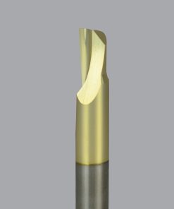 Onsrud 63-430 Solid Carbide router 1FL 1/4 x 1/4 x 2 OAL For Soft Aluminum Sheet, 1/4 Shank, ZrN Coated