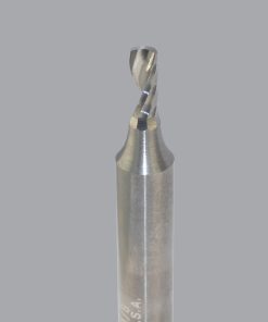 Onsrud 63-510 Solid Carbide router 1FL 1/8 x 1/4 x 2 OAL For Acrylic, 1/4 Shank