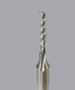 Onsrud 63-707 Solid Carbide router 1FL 1/8 x 3/4 x 2-1/2 OAL For Hard Plastic, Solid Surface, 1/4 Shank