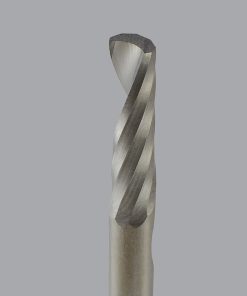 Onsrud 63-713 Solid Carbide router 1FL 1/8 x 1/2 x 2 OAL For Hard Plastic, Solid Surface, 1/8 Shank