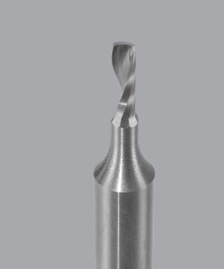 Onsrud 63-808 Solid Carbide router 1FL 2.50 mm x 8.00 mm x 64.00 mm OAL For Hard Plastic, Solid Surface, 6.00 mm Shank