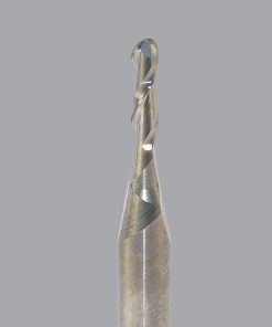 Onsrud 65-205B Solid Carbide router 2FL 1/16 x 1/4 x 2 OAL For Soft Plastic, 1/8 Shank