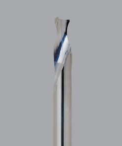 Onsrud 66-085 Solid Carbide router 1FL 1/4 x 3/8 x 2-1/2 OAL For Soft Plastic, Hard Plastic, Solid Surface, 1/4 Shank