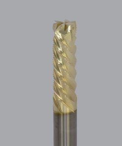 Onsrud 66-405 Solid Carbide router 6FL 3/8 x 1-1/8 x 3 OAL For Honeycomb Panel, Cardboard Honeycomb, 3/8 Shank, ZrN Coated