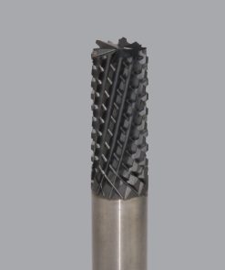 Onsrud 66-537 Solid Carbide router 12/10FL 3/8 x 1-1/8 x 3 OAL For Composite, Fiberglass, 3/8 Shank, DFC Coated