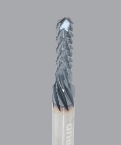 Onsrud 66-904ALTIN Solid Carbide router MULTIFL 1/8 x 1/2 x 1-1/2 OAL For Composite, Fiberglass, 1/8 Shank, ESG Coated