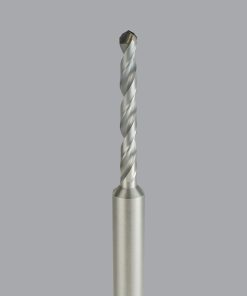 Onsrud 68-902 PCD drill 2FL 1/10 x 1/1 x 3 OAL For Composite, 1/4 Shank