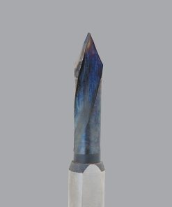 Onsrud 72-061 Solid Carbide boring bit 2FL RH 6.00 mm x 30.00 mm x 57.00 mm OAL For Soft Wood, Hard Wood, Wood Composite, Laminated Wood, 10.00 mm Shank