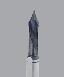 Onsrud 72-062 Solid Carbide boring bit 2FL LH 6.00 mm x 30.00 mm x 57.00 mm OAL For Soft Wood, Hard Wood, Wood Composite, Laminated Wood, 10.00 mm Shank