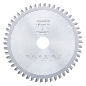 AGE MD5-505 - NON-FERROUS 5-3/8"x50T 20mmBOR