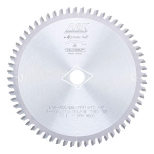 AGE MD6-605 - NON-FERROUS 6-1/4"x60T 5/8"BOR